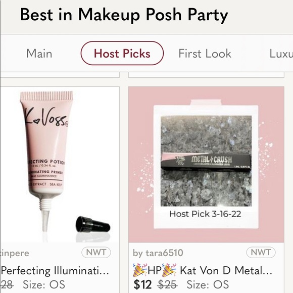 🎉3xHP🎉 Kat Von D Metal Crush liquid highlighter in Roseshock / New in Box - Picture 6 of 6